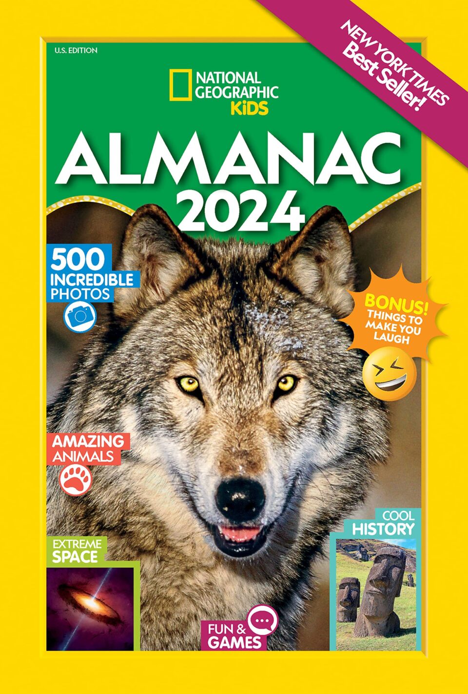 National Geographic Kids Almanac 2024 US Edition Nonfiction Monday   Natgeokidsalmanac2024fc 960x1424 